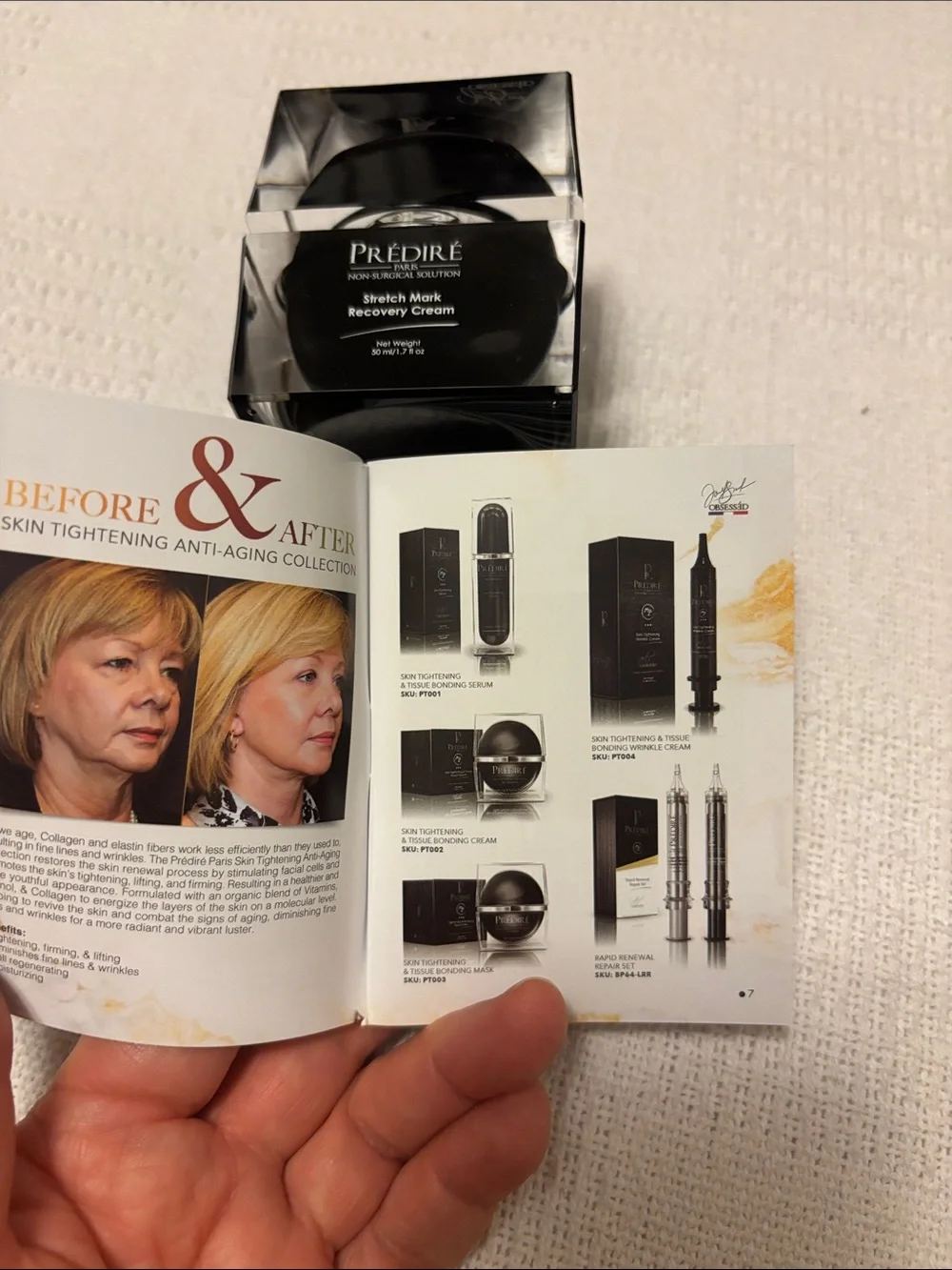 Prédiré Stretch Mark Recovery Cream – Black